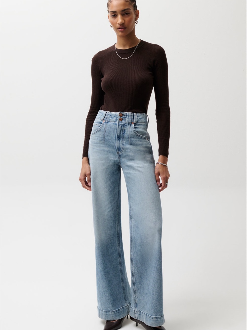 Pistola Lana High-Rise Ultra Wide-Leg Women’s Jeans - terrace - 26